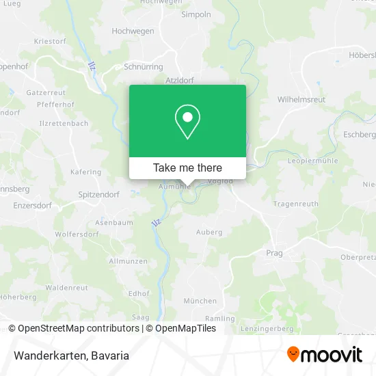 Карта Wanderkarten