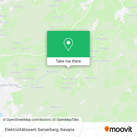 Elektrizitätswerk Samerberg map