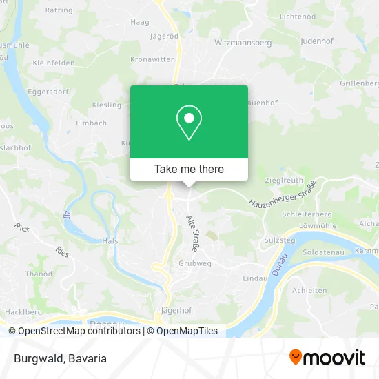 Карта Burgwald