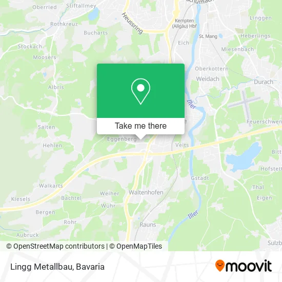 Карта Lingg Metallbau