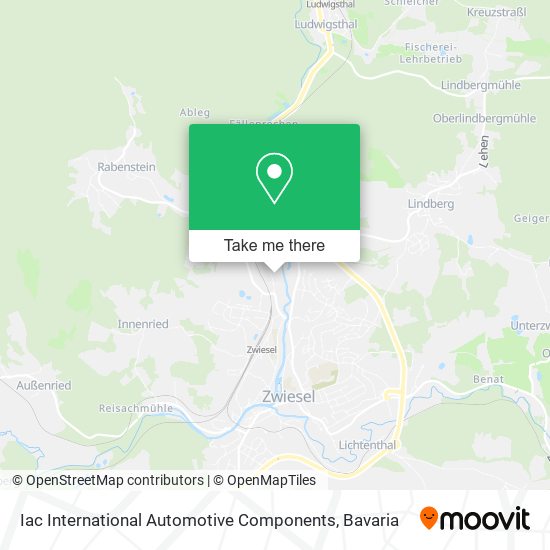 Iac International Automotive Components map