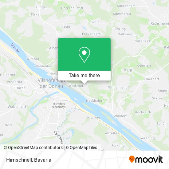 Карта Hirnschnell