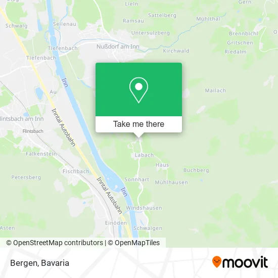 Карта Bergen