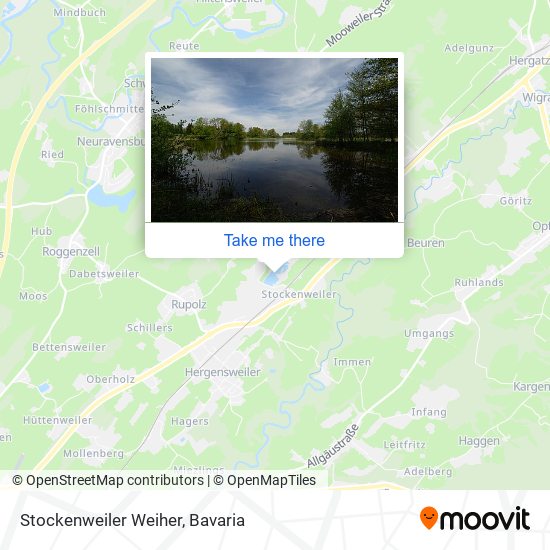 Stockenweiler Weiher map