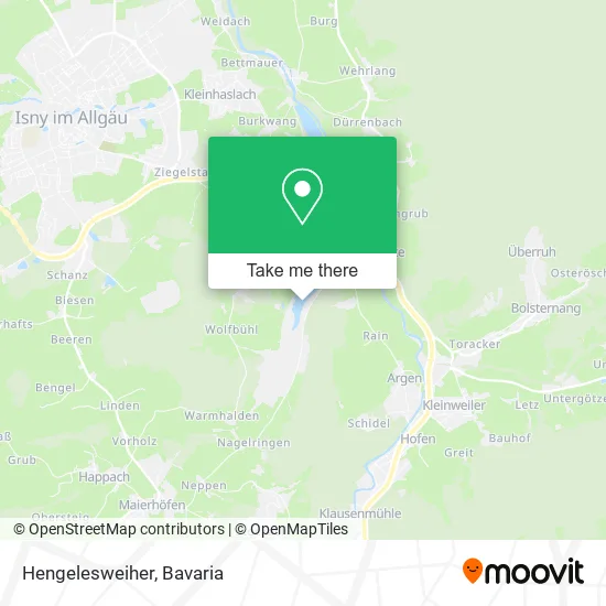 Карта Hengelesweiher