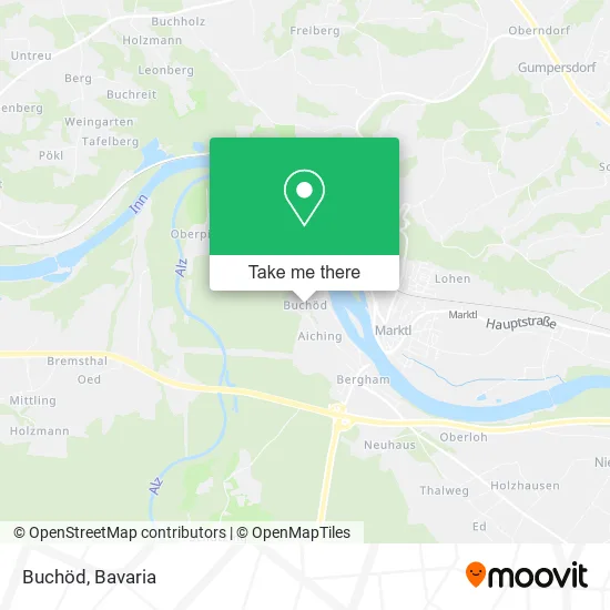 Карта Buchöd