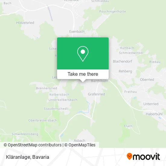 Карта Kläranlage