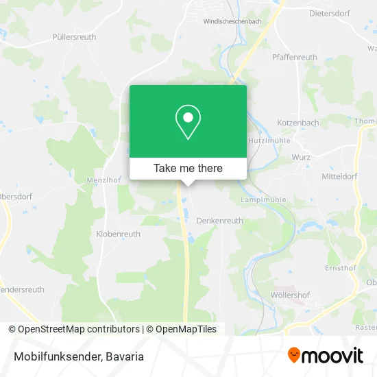 Карта Mobilfunksender