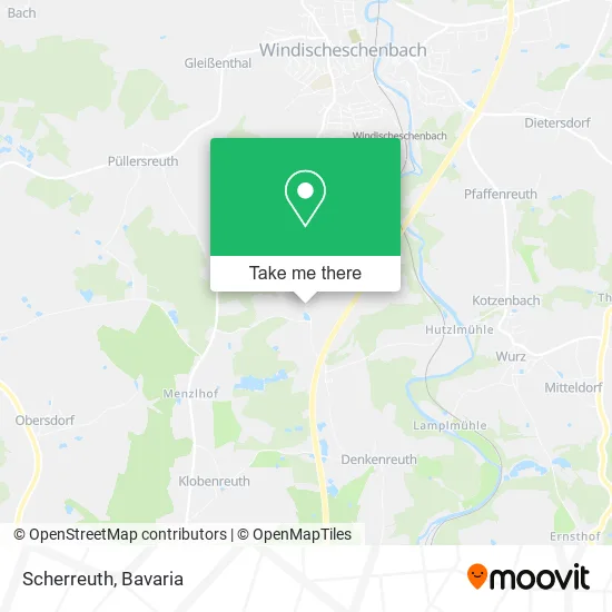 Карта Scherreuth