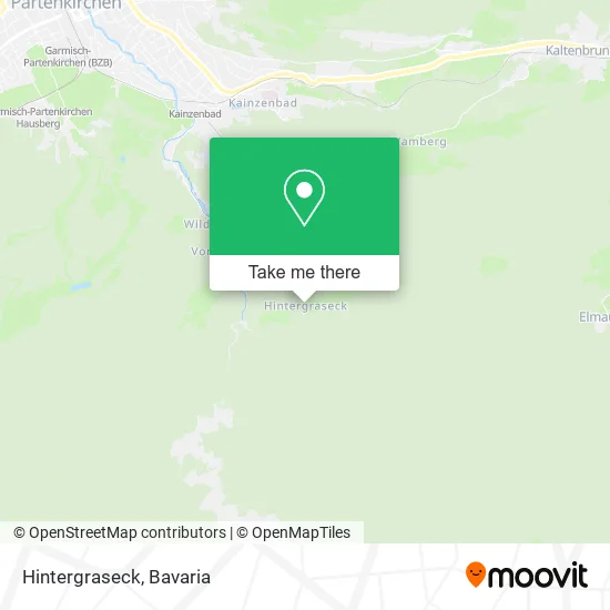 Карта Hintergraseck