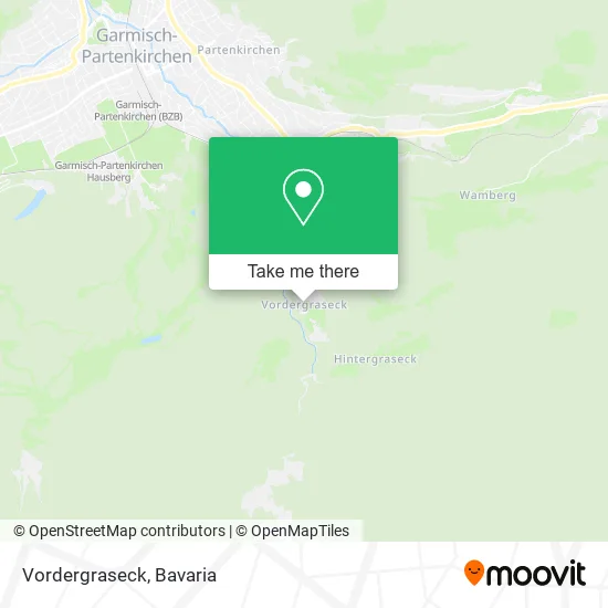 Карта Vordergraseck