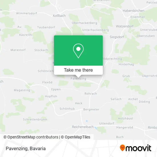 Карта Pavenzing