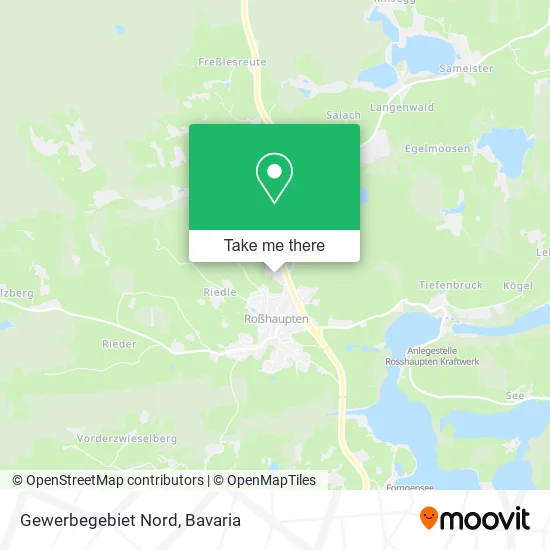 Карта Gewerbegebiet Nord