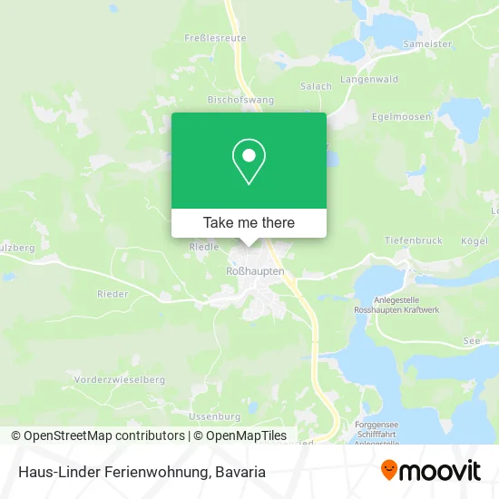 Карта Haus-Linder Ferienwohnung
