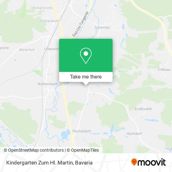 Kindergarten Zum Hl. Martin map