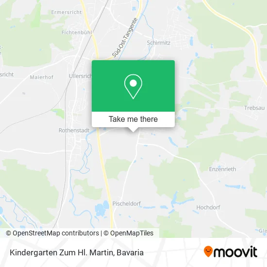 Карта Kindergarten Zum Hl. Martin