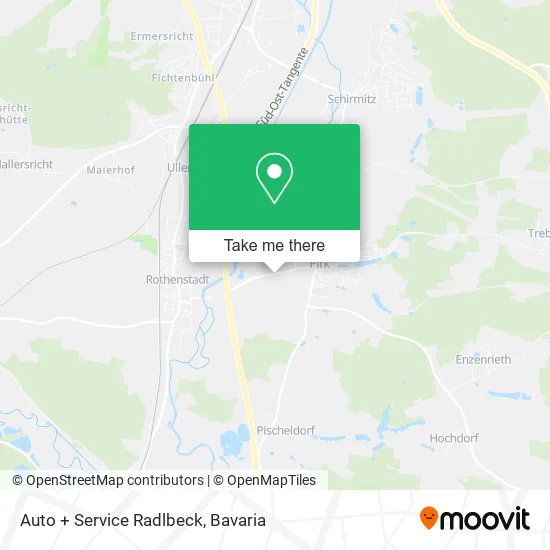 Карта Auto + Service Radlbeck