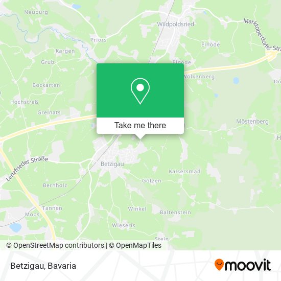 Карта Betzigau