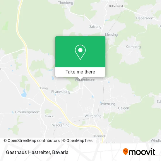 Карта Gasthaus Hastreiter