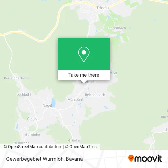 Карта Gewerbegebiet Wurmloh