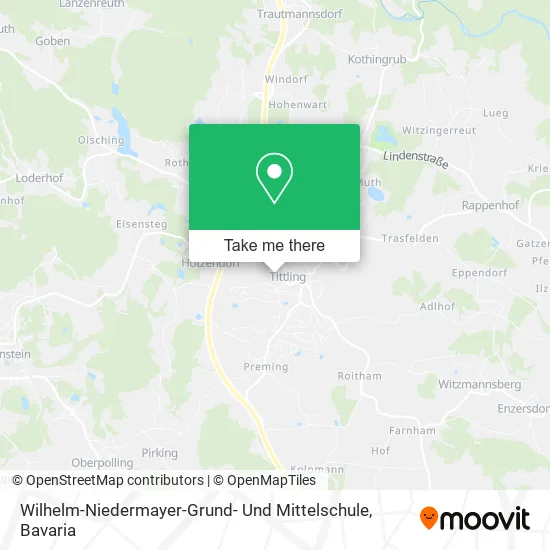 Карта Wilhelm-Niedermayer-Grund- Und Mittelschule