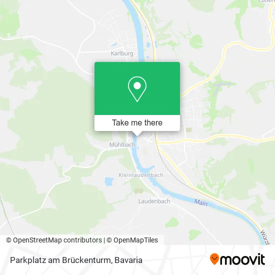 Карта Parkplatz am Brückenturm