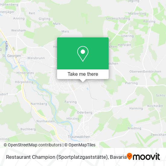 Restaurant Champion (Sportplatzgaststätte) map