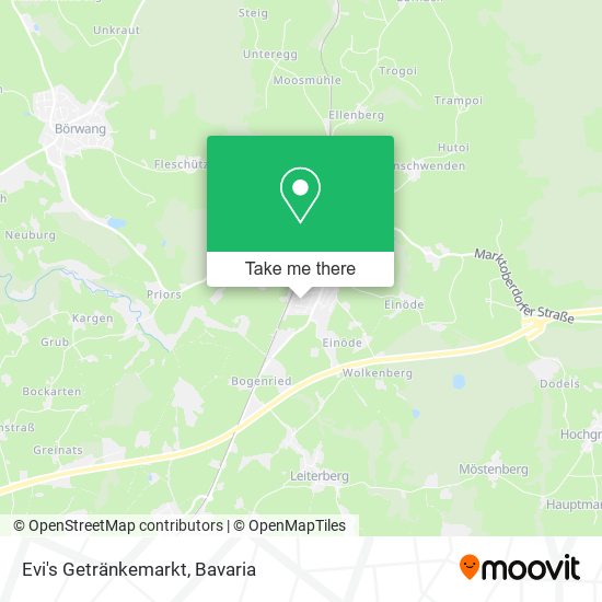 Evi's Getränkemarkt map