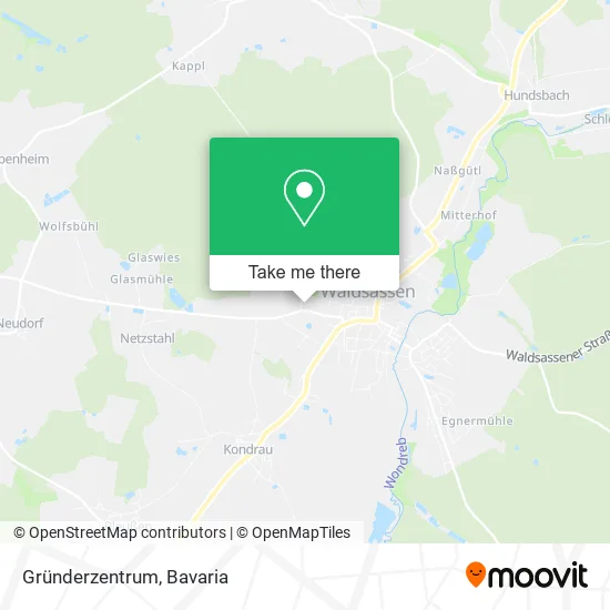 Карта Gründerzentrum