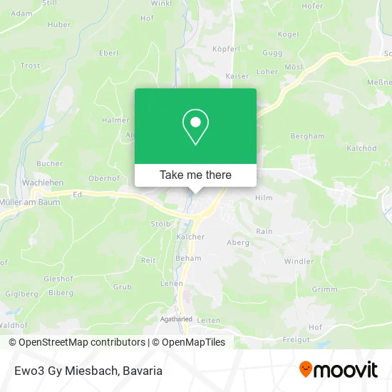 Карта Ewo3 Gy Miesbach