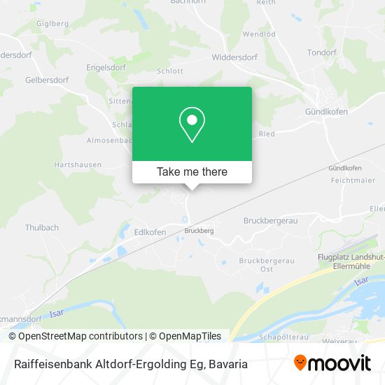 Карта Raiffeisenbank Altdorf-Ergolding Eg