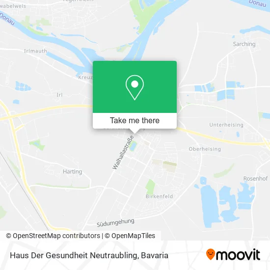 Карта Haus Der Gesundheit Neutraubling