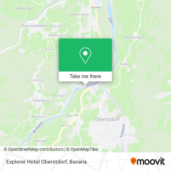 Карта Explorer Hotel Oberstdorf