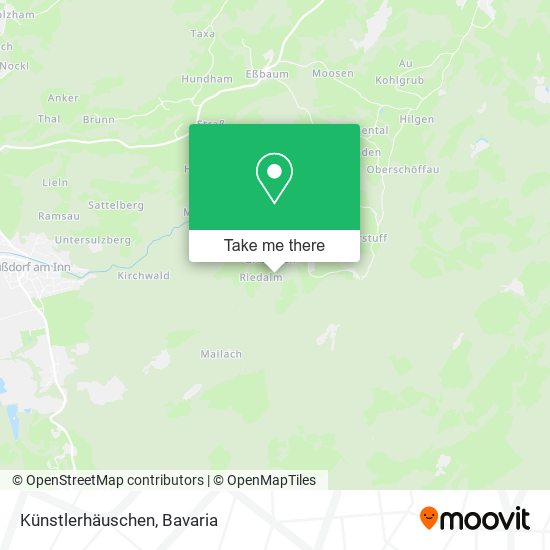 Künstlerhäuschen map