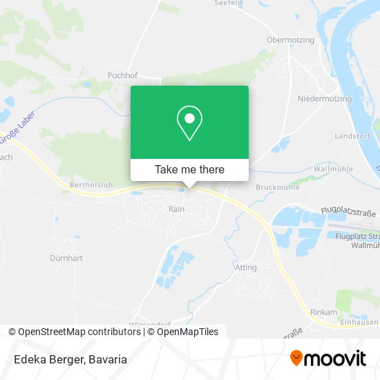 Карта Edeka Berger