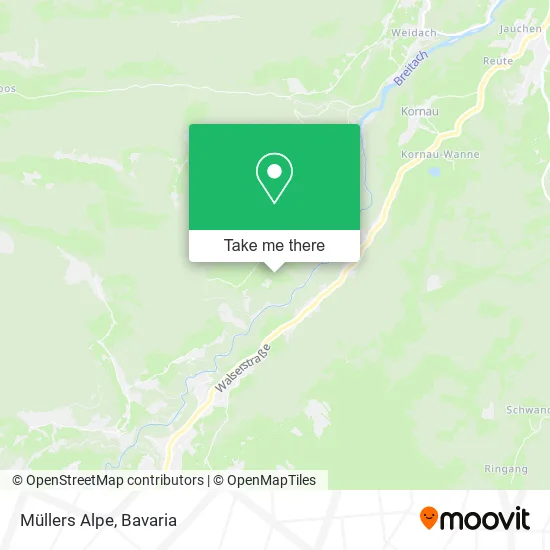 Карта Müllers Alpe