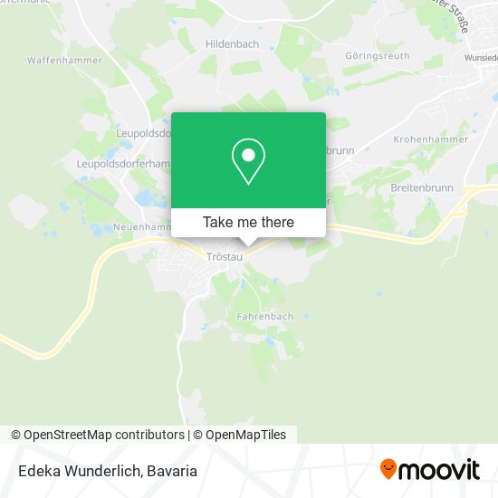 Edeka Wunderlich map