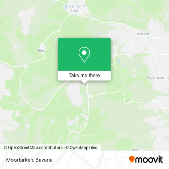 Moorbirken map