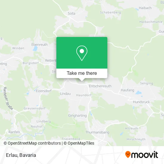 Карта Erlau
