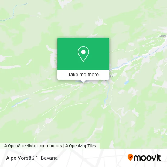 Карта Alpe Vorsäß 1