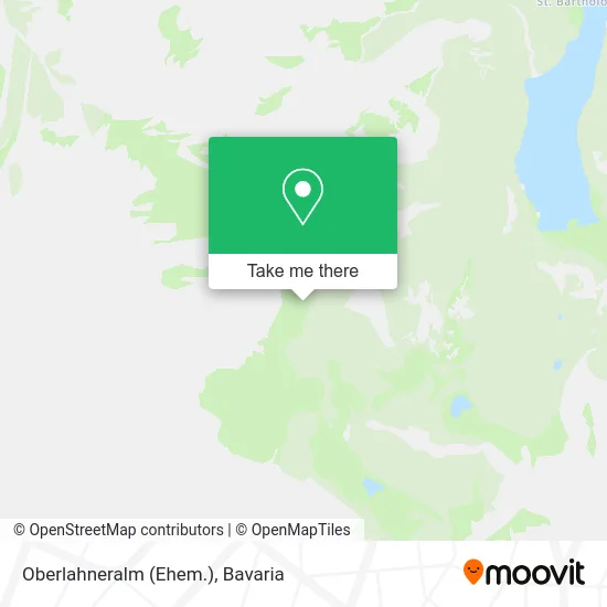 Карта Oberlahneralm (Ehem.)