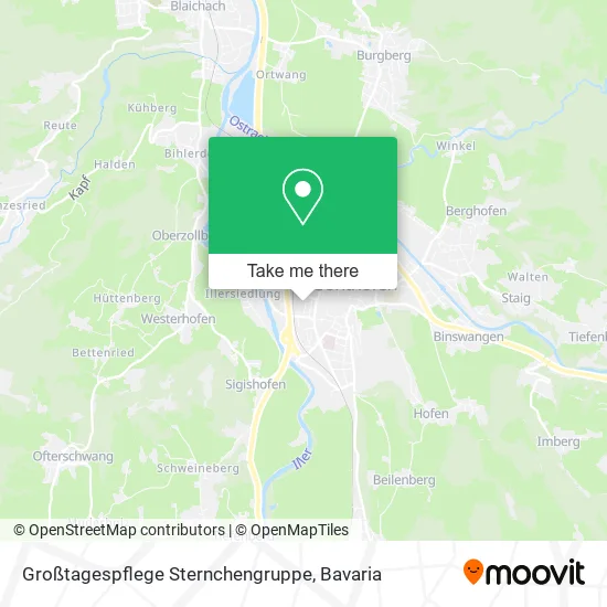 Карта Großtagespflege Sternchengruppe