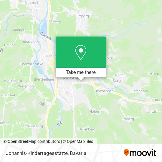 Карта Johannis-Kindertagesstätte