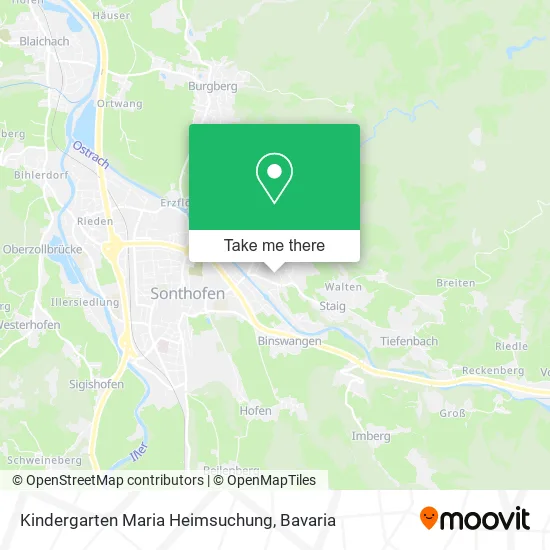 Карта Kindergarten Maria Heimsuchung