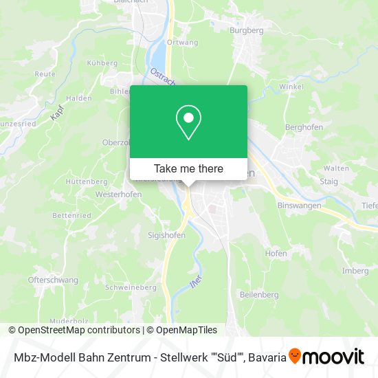 Mbz-Modell Bahn Zentrum - Stellwerk ""Süd"" map