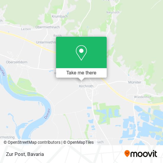 Zur Post map