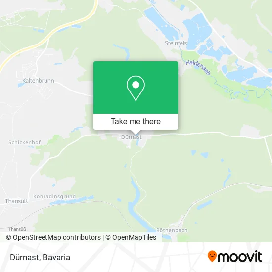 Dürnast map