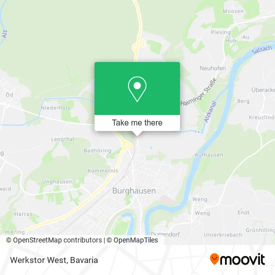 Карта Werkstor West