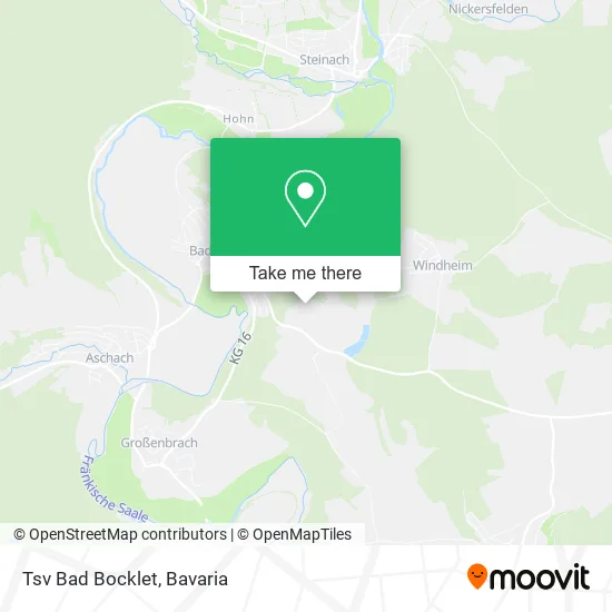 Карта Tsv Bad Bocklet