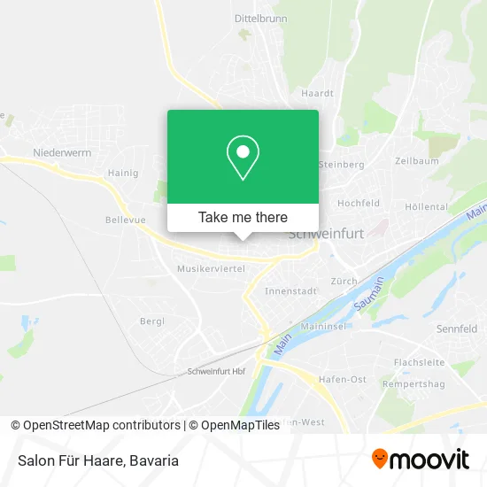 Карта Salon Für Haare